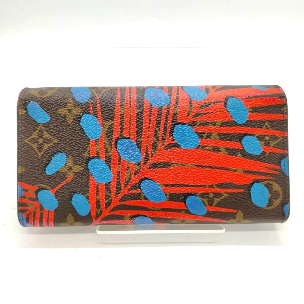 Louis Vuitton Jungle Dots Palm Spring Monogram Long Wallet - Picture 7 of 9